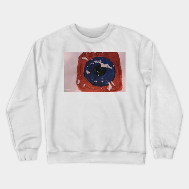 Crazy Wolfe Crewneck Sweatshirt by Ytfml#2